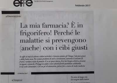 Effe, Febbraio 2017